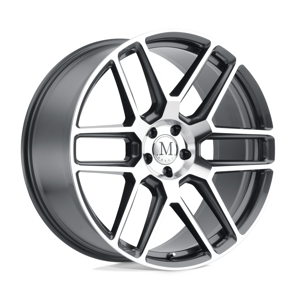 Mandrus OTTO 18X8.5 42 5X112/5X112 GUNMETAL W/ MIRROR CUT FACE
