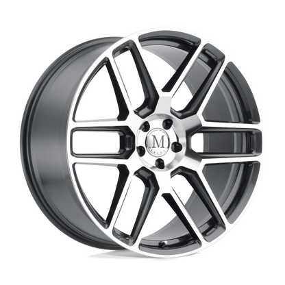 Mandrus OTTO 18X8.5 42 5X112/5X112 GUNMETAL W/ MIRROR CUT FACE