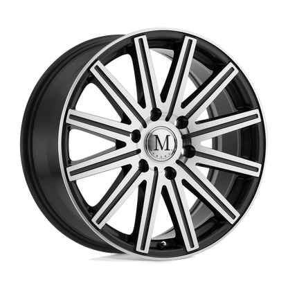 Mandrus STARK 18X8 52 6X130/6X130 GUNMETAL W/ MIRROR CUT FACE & LIP