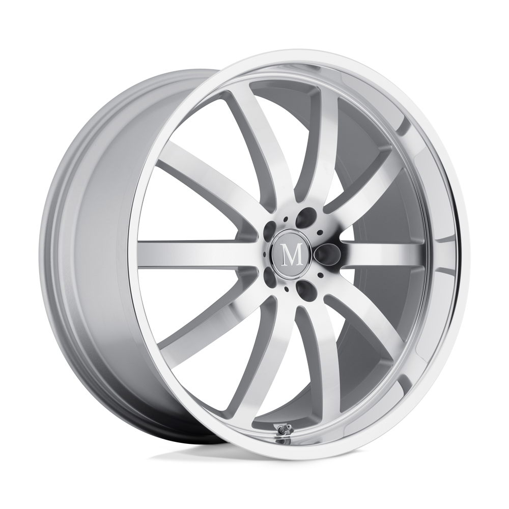Mandrus WILHELM 17X8 32 5X112/5X112 SILVER W/ MIRROR CUT FACE & LIP