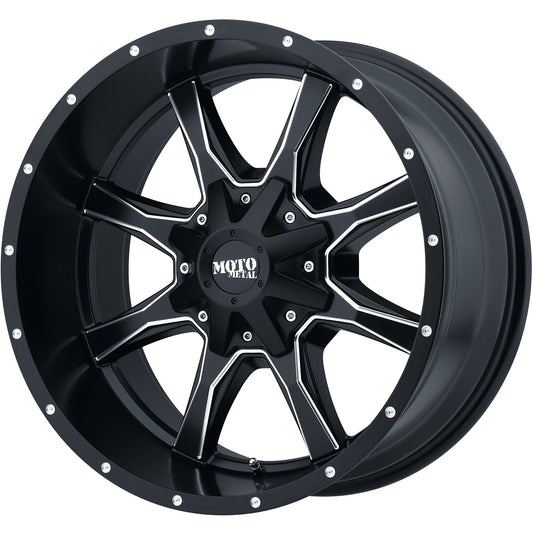 Moto Metal MO970 20X9 0 BLANK/BLANK Satin Black Milled