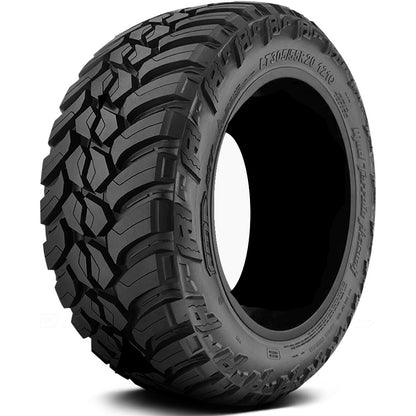 Xtreme Force XF-8 24x14 -72 6x139.7 (6x5.5) Chrome With 37X13.50R24 AMP MT Packages