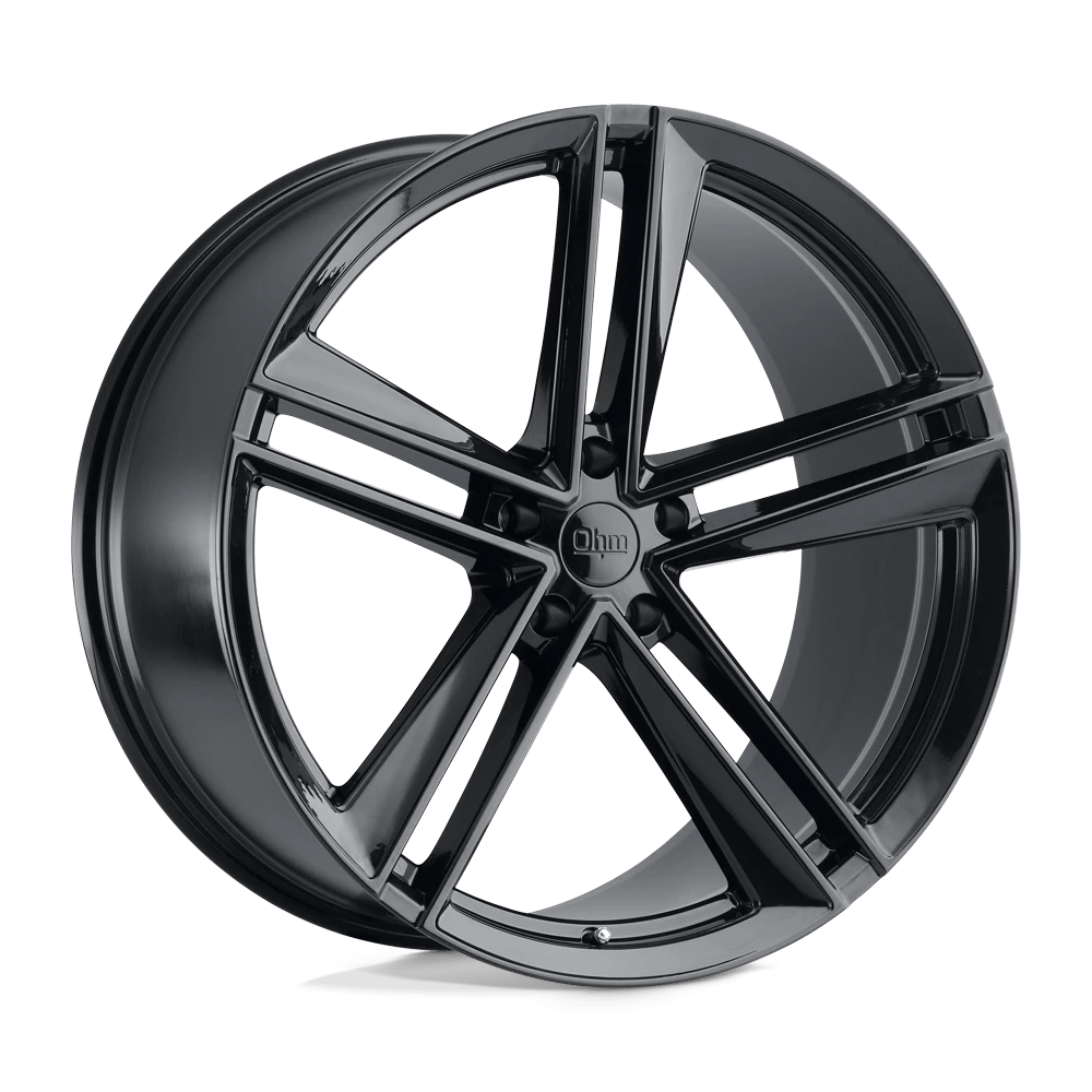 OHM LIGHTNING 21X9 25 5X120/5X4.72 GLOSS BLACK
