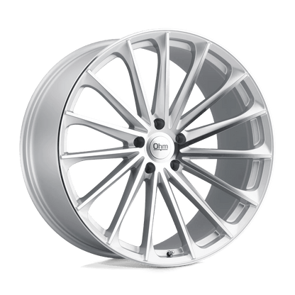 OHM PROTON 19X8.5 30 5X114.3/5X4.5 SILVER W/ MIRROR FACE