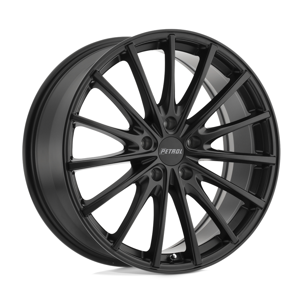 Petrol P3A 17X8 40 5X112/5X112 MATTE BLACK