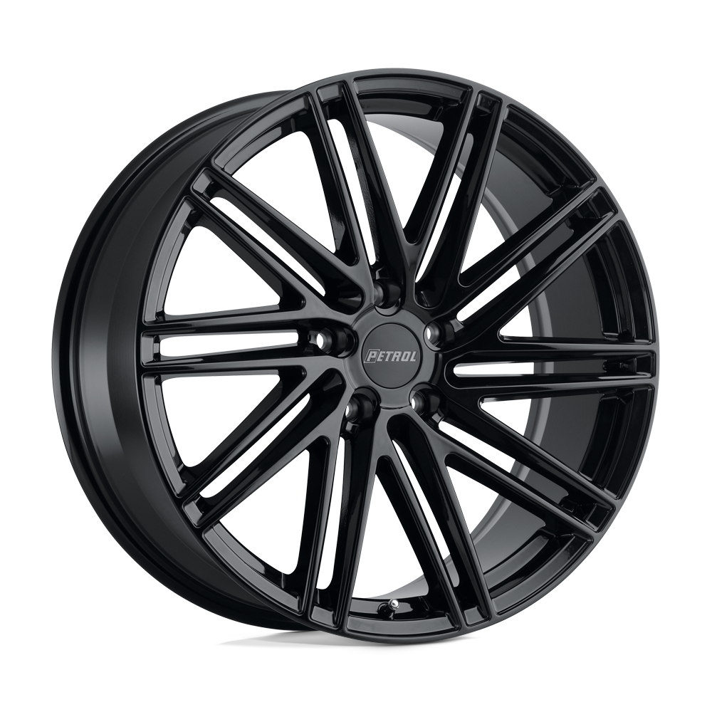 Petrol P1C 17X8 40 5X115/5X115 GLOSS BLACK
