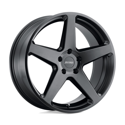 Petrol P2C 17X8 40 5X110/5X110 SEMI GLOSS BLACK