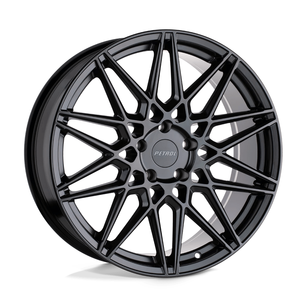 Petrol P3C 20X8.5 40 5X108/5X4.25 SEMI GLOSS BLACK