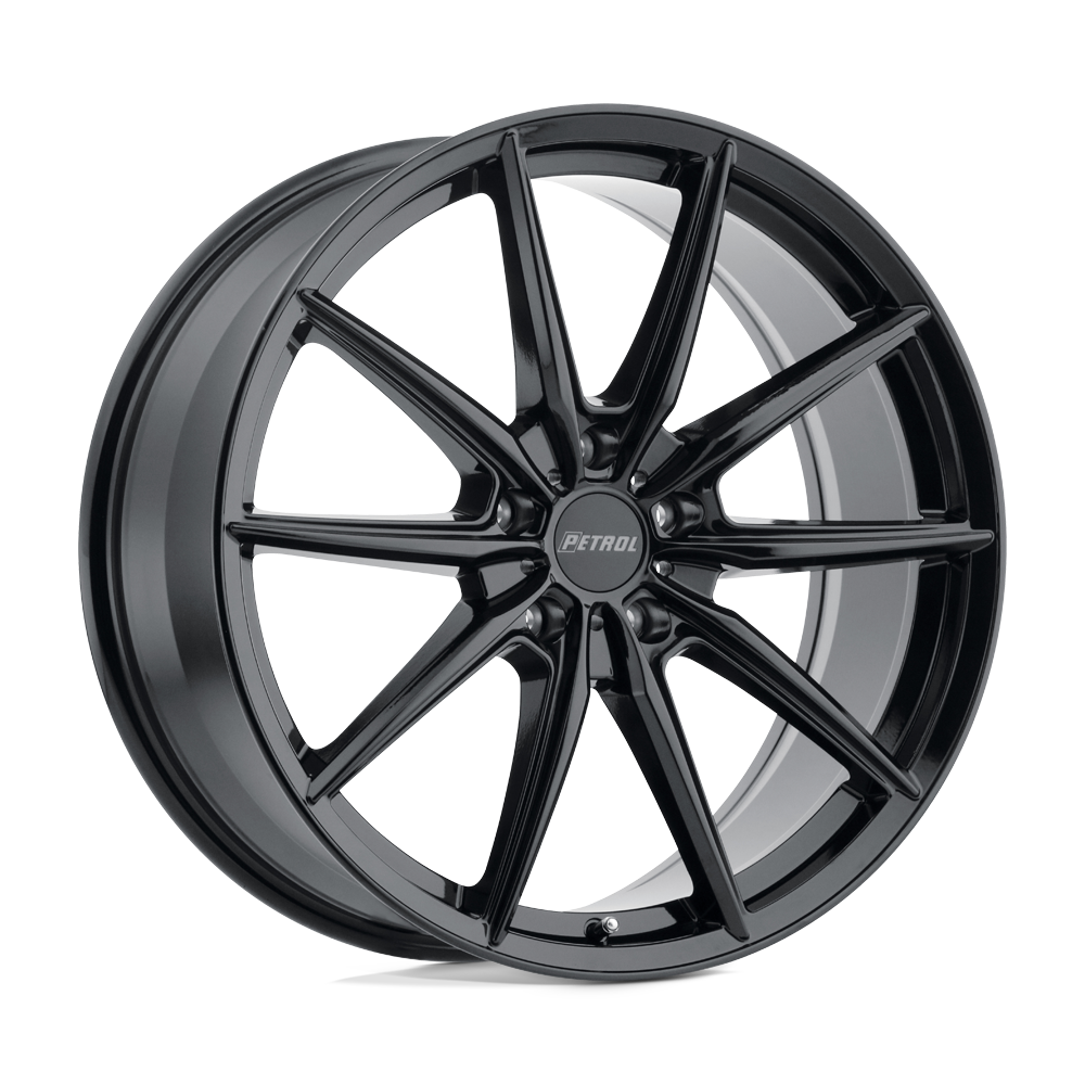 Petrol P4B 18X8 40 5X112/5X112 GLOSS BLACK