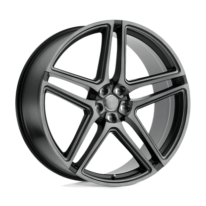 RedBourne CROWN 22X10 35 5X120/5X4.72 MATTE BLACK W/ MACHINED FACE & MILLED SPOKE
