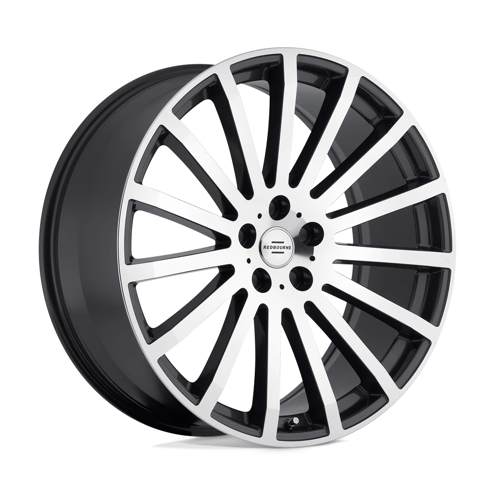 RedBourne DOMINUS 22X9.5 32 5X120/5X4.72 GUNMETAL W/ MIRROR CUT FACE