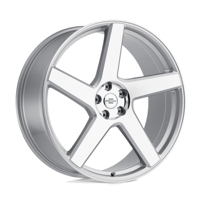 RedBourne MAYFAIR 24X10 35 5X120/5X4.72 SILVER W/ MIRROR CUT FACE
