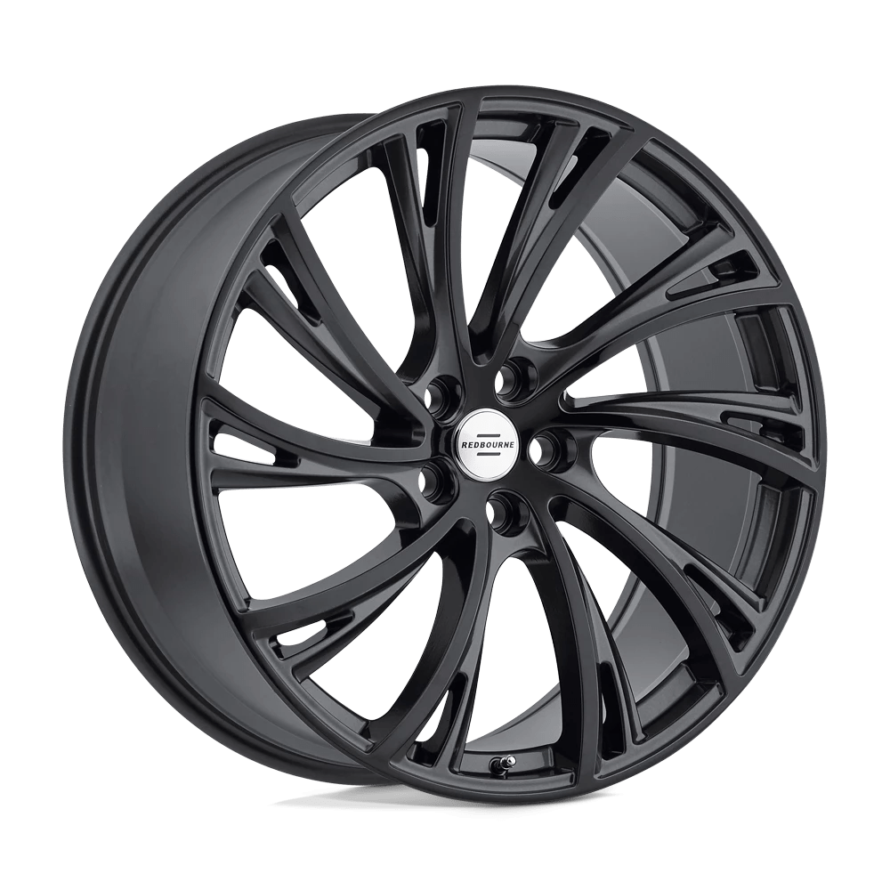 RedBourne NOBLE 22X10 37 5X120/5X4.72 GLOSS GUNMETAL W/ GLOSS BLACK FACE