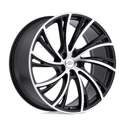 RedBourne NOBLE 20X9.5 32 5X120/5X4.72 MATTE BLACK W/ MATTE MACHINED FACE