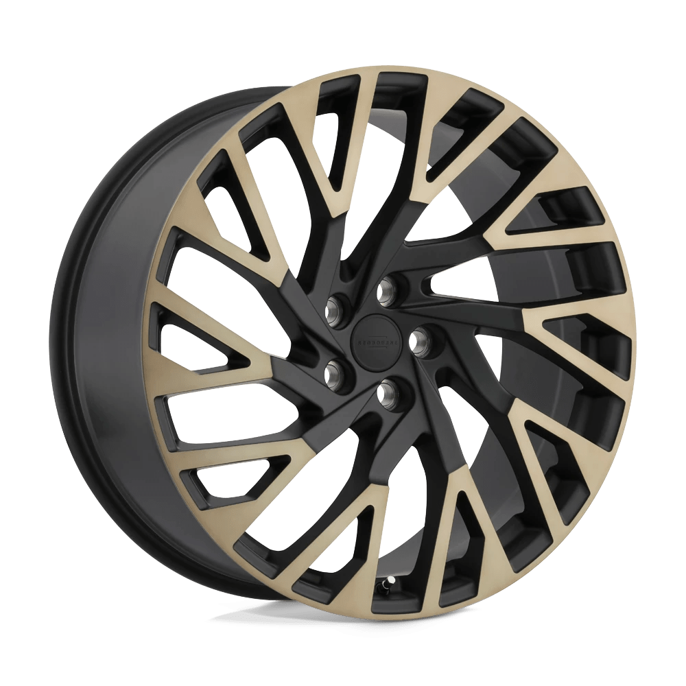 RedBourne WESTMINSTER 22X10 37 5X120/5X4.72 MATTE BLACK W /MACHINED FACE & DARK MATTE TINT
