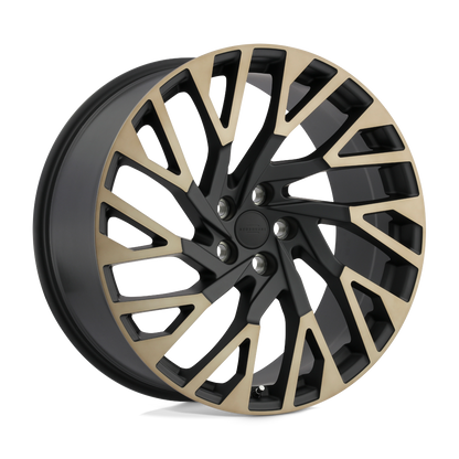 RedBourne WESTMINSTER 22X10 37 5X120/5X4.72 MATTE BLACK W /MACHINED FACE & DARK MATTE TINT