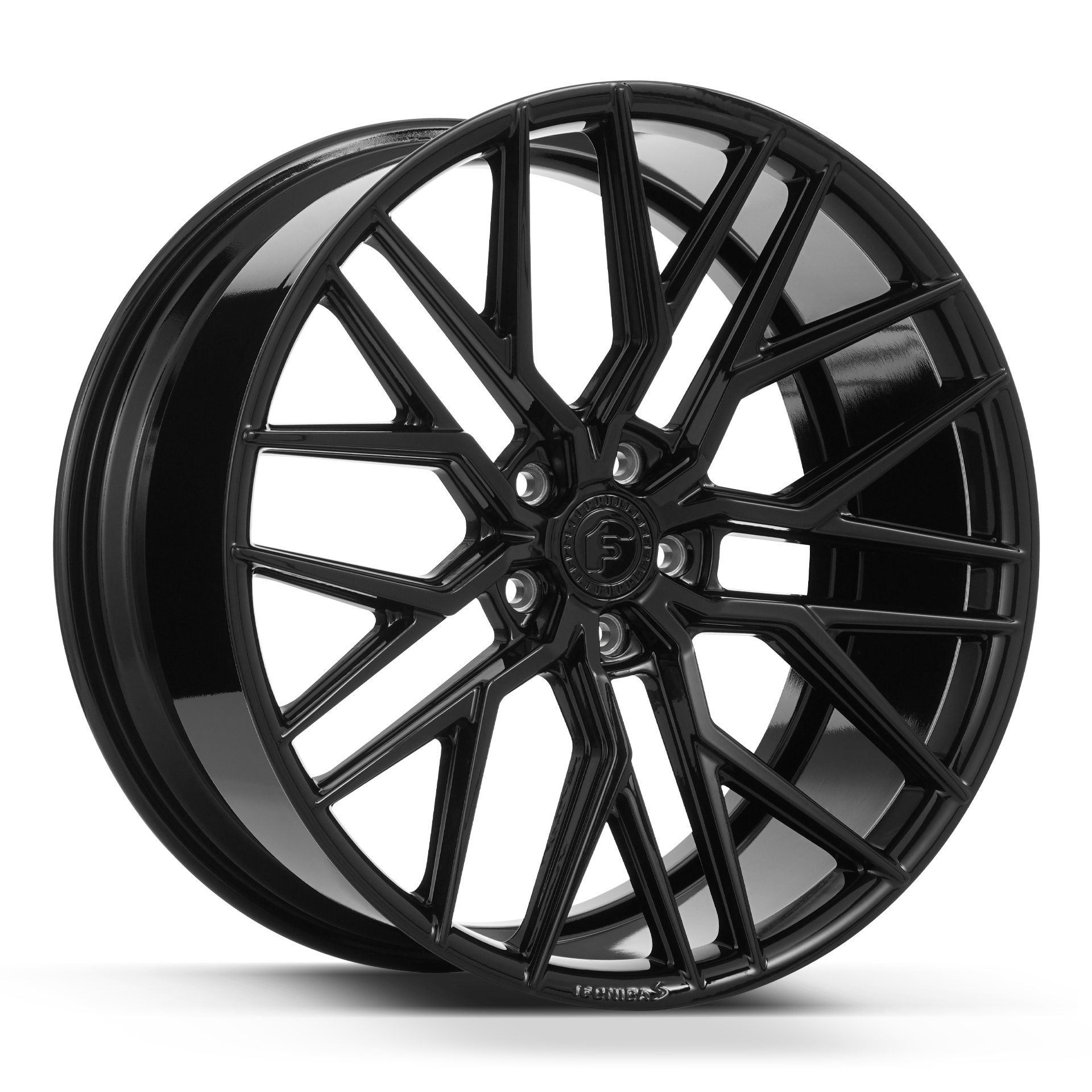 22x10.5 Forgiato Tecnica Sport S1 (Gloss Black) - Wheels | Rims
