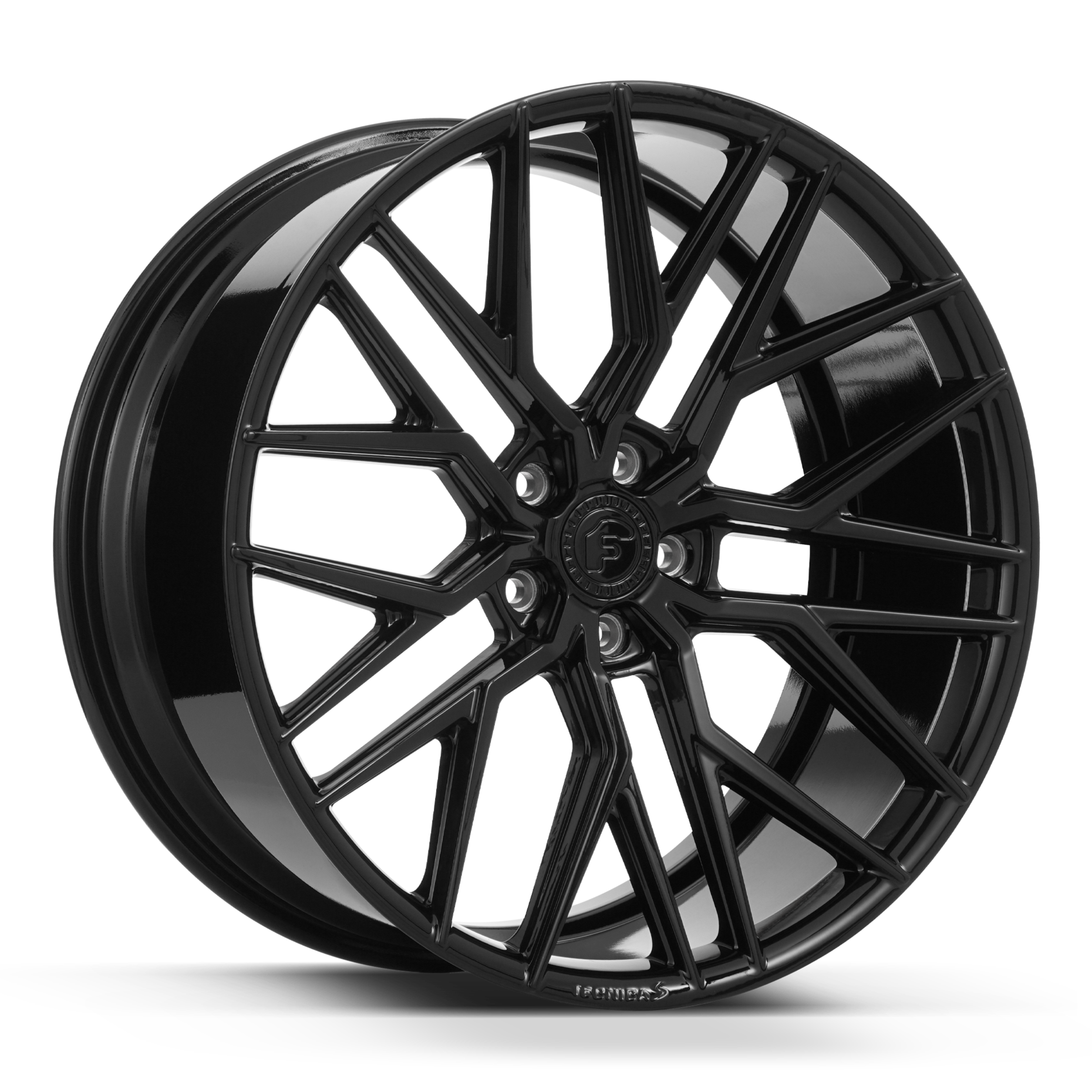 22x9 Forgiato Tecnica Sport S1 (Gloss Black) - Wheels | Rims