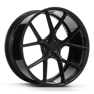 22x10.5 Forgiato Tecnica Sport S2 (Gloss Black) - Wheels | Rims