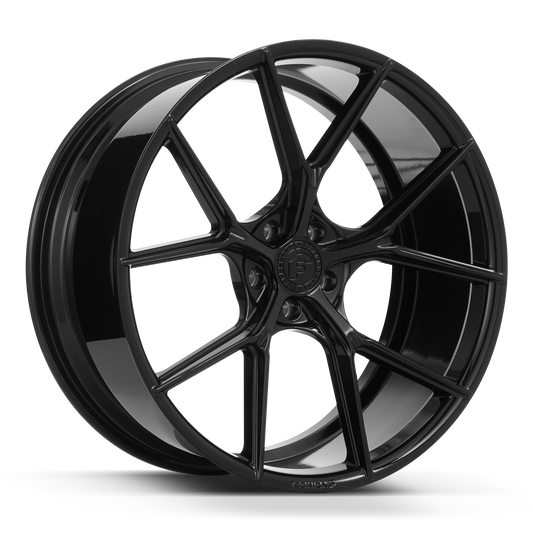 22x9 Forgiato Tecnica Sport S2 (Gloss Black) - Wheels | Rims