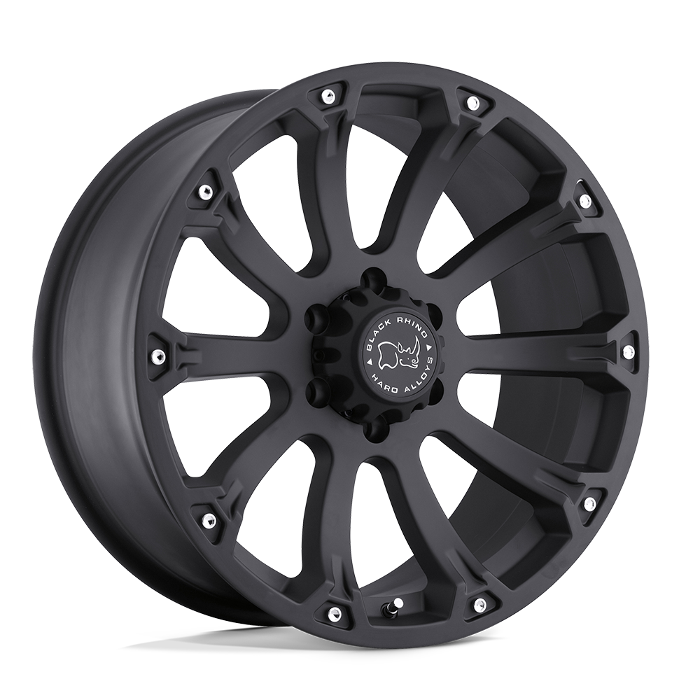 BLACK RHINO SIDEWINDER 18X9 -12 6X139.7 MATTE BLACK