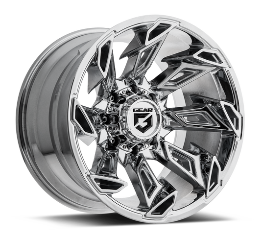 Gear Off Road 752C SLAYER 20X9 +18 6X135/6X5.50 Chrome