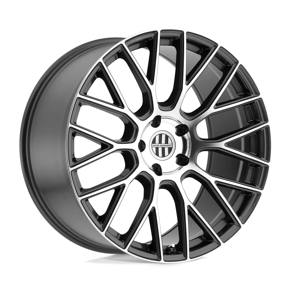 Victor Equipment STABIL 20X9 22 5X112/5X112 GUNMETAL W/ MIRROR CUT FACE