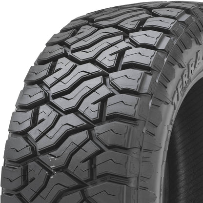 4X FORGIATO FLOW TERRA 005 24x14 -76 6x139.7 WITH 35X12.50R24 VENOM POWER RT