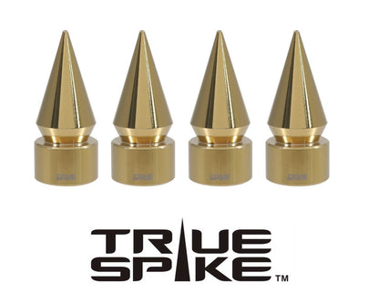 TPMS (TIRE PRESSURE MONITORING SYSTEM) SPIKE BILLET ALUMINUM AIR TIRE RIM WHEEL VALVE STEM CAP COVER KIT AVAILABLE IN MANY COLORS // PART # WVC003