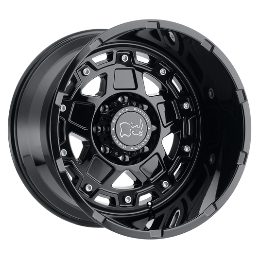 BLACK RHINO COMBAT 18X9.5 -18 8X165.1 GLOSS BLACK