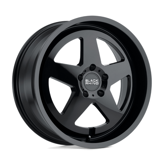 BLACK RHINO CROSSOVER 18X8.5 35 5X114.3 GLOSS BLACK