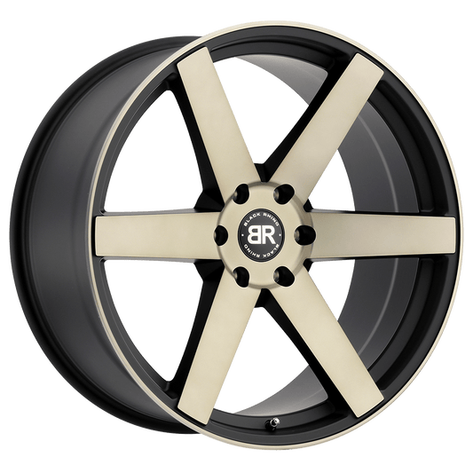 BLACK RHINO KAROO 20X9.5 15 6X139.7 MATTE BLACK W/ MACHINED FACE & DARK MATTE TINT