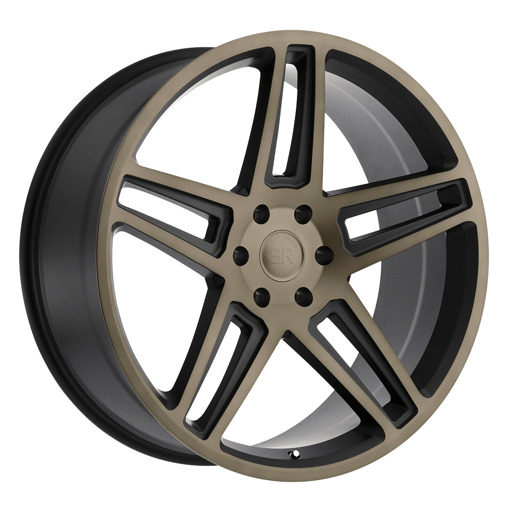 BLACK RHINO SAFARI 20X9.5 30 5X127 MATTE BLACK W/ MACHINED FACE & DARK MATTE TINT
