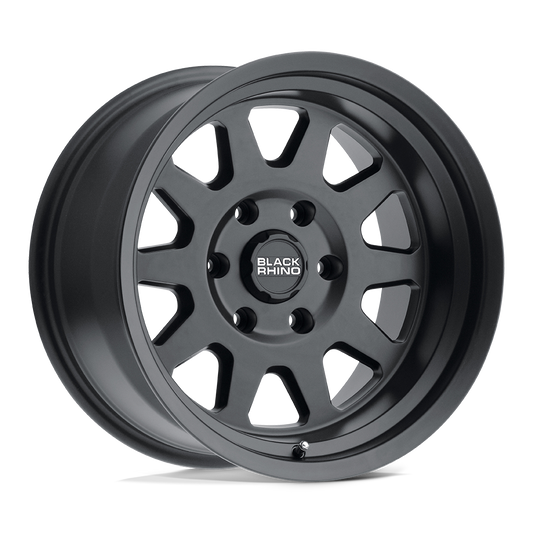 BLACK RHINO STADIUM 17X9.5 -18 5X127 MATTE BLACK