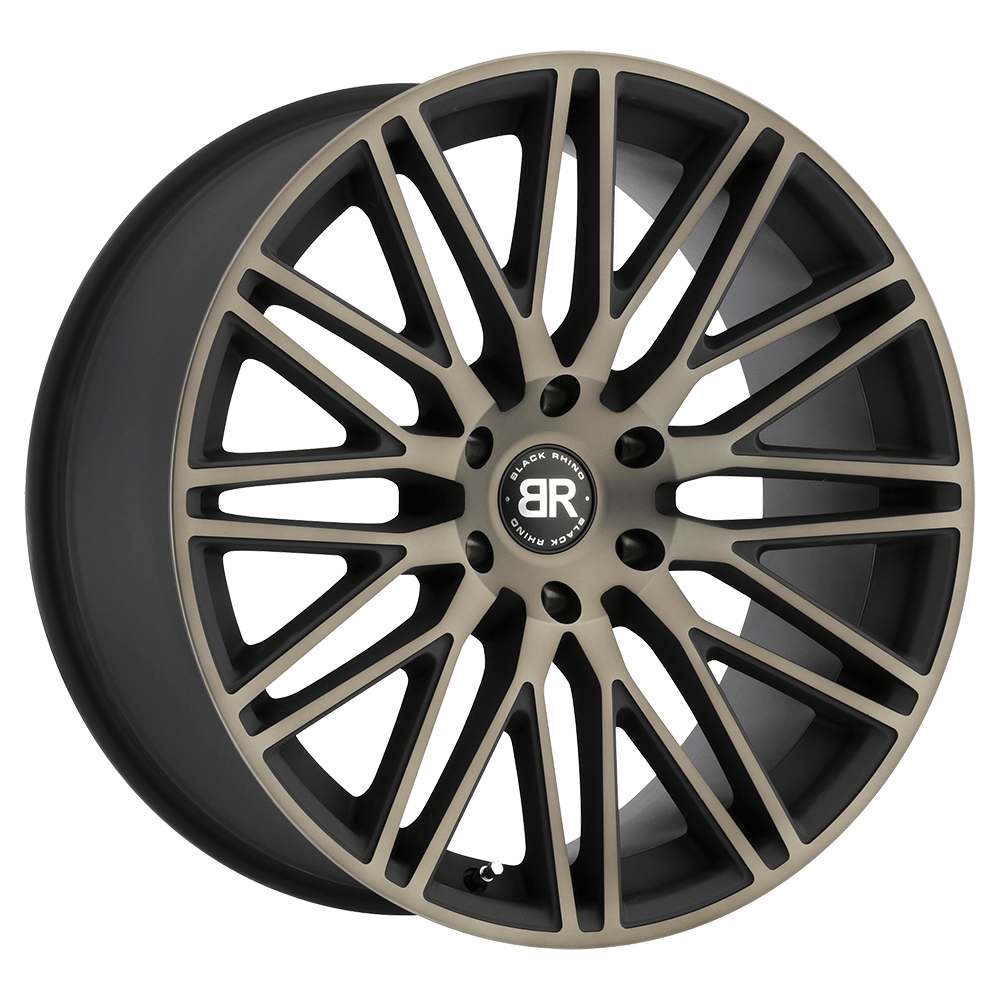 BLACK RHINO ZULU 20X9.5 15 6X139.7 MATTE BLACK W/ MACHINED FACE & DARK MATTE TINT