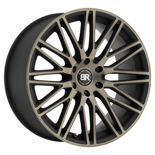 BLACK RHINO ZULU 20X9.5 15 6X139.7 MATTE BLACK W/ MACHINED FACE & DARK MATTE TINT