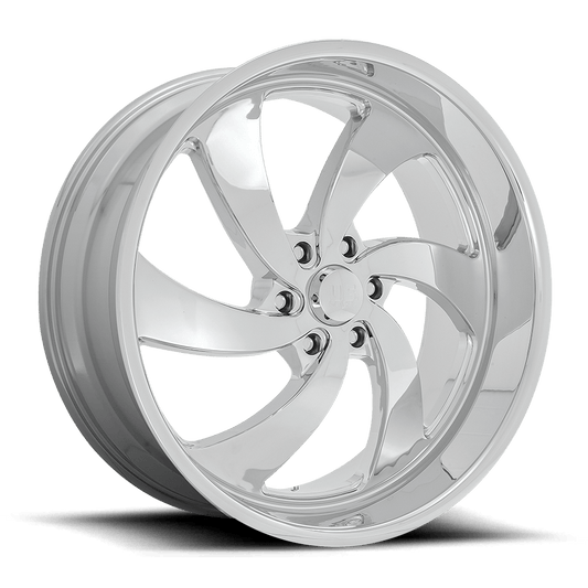 US MAG 1PC U132 DESPERADO 24X9 25 6X135 CHROME C-BORE 87.1