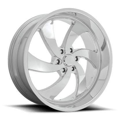 US MAG 1PC U132 DESPERADO 24X9 25 6X135 CHROME C-BORE 87.1