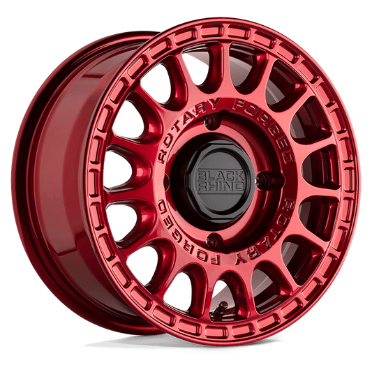 BLACK RHINO POWERSPORTS SANDSTORM UTV 15X7 51 4X110 CANDY RED
