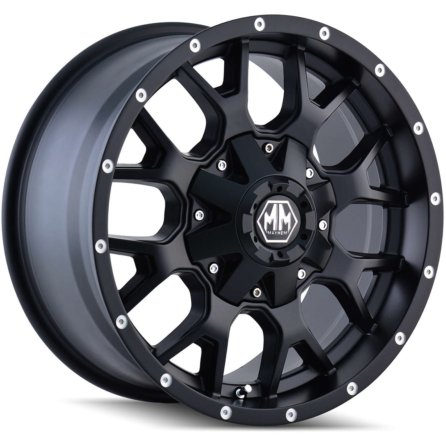 Mayhem 8015 Warrior 20x9 +18 6x135/6x139.7(6x5.5) Matte Black