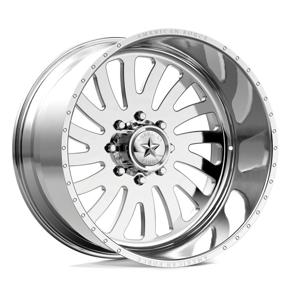 AMERICAN FORCE AFW 74 OCTANE SS 22X12 -40 6X135 POLISHED C-BORE 87.1
