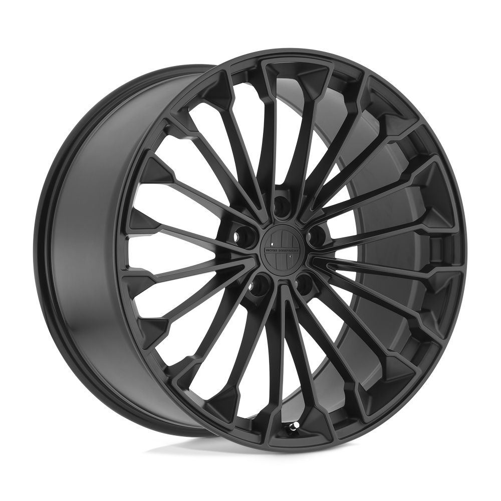 Victor Equipment WURTTEMBURG 18X8.5 45 5X130/5X130 MATTE BLACK W/ GLOSS BLACK FACE