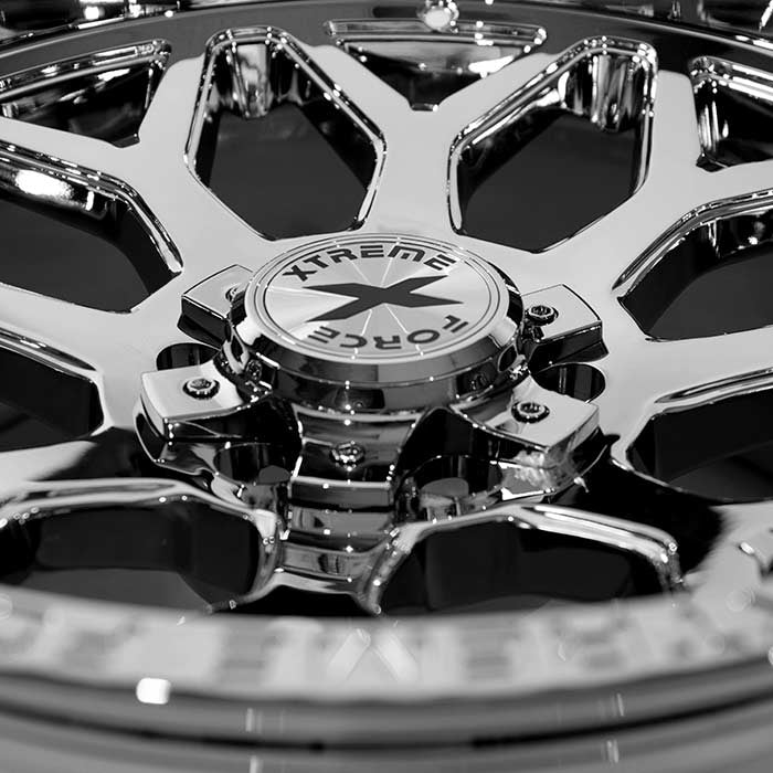 Xtreme Force XF-12 20x10 -25 6x139.7 (6x5.5)/6x135 Chrome