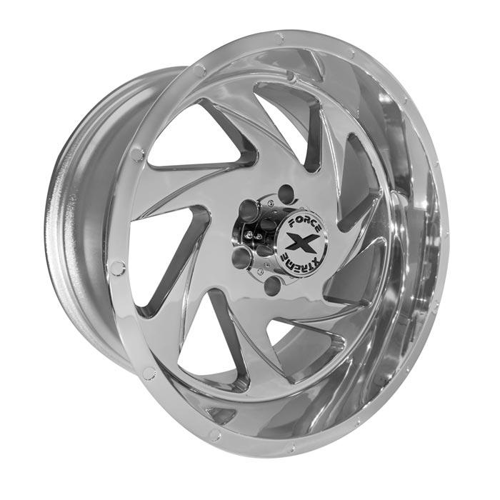 Xtreme Force XF-7 24x14 -76 6x139.7 (6x5.5) Chrome